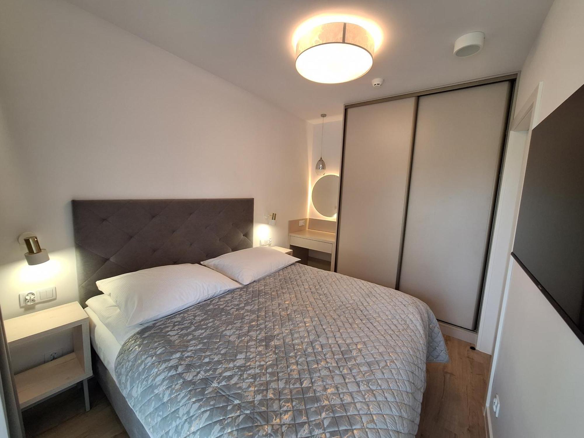 Апартаменты Modern White Kollataja 7A Колобжег Экстерьер фото