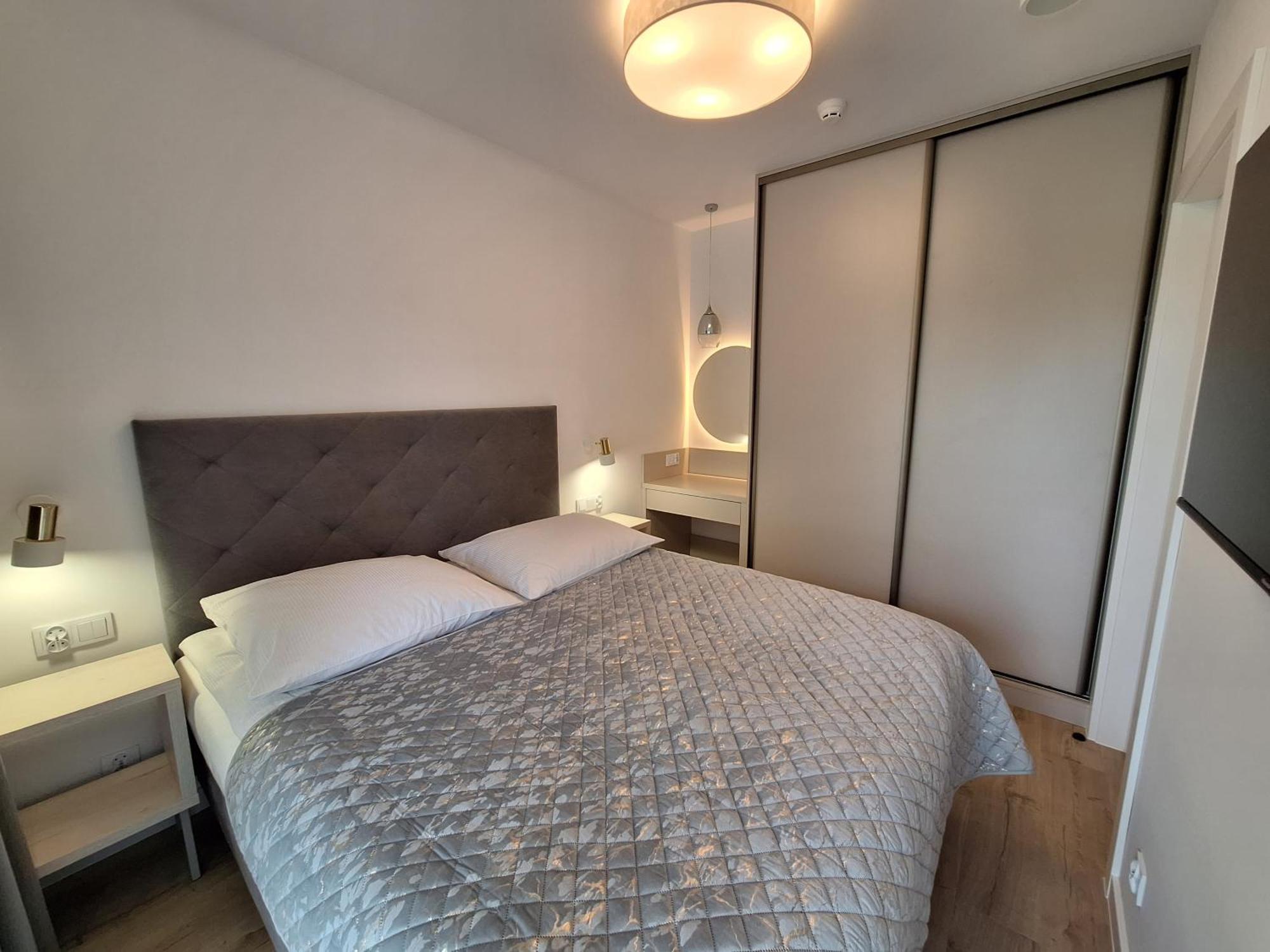Апартаменты Modern White Kollataja 7A Колобжег Экстерьер фото