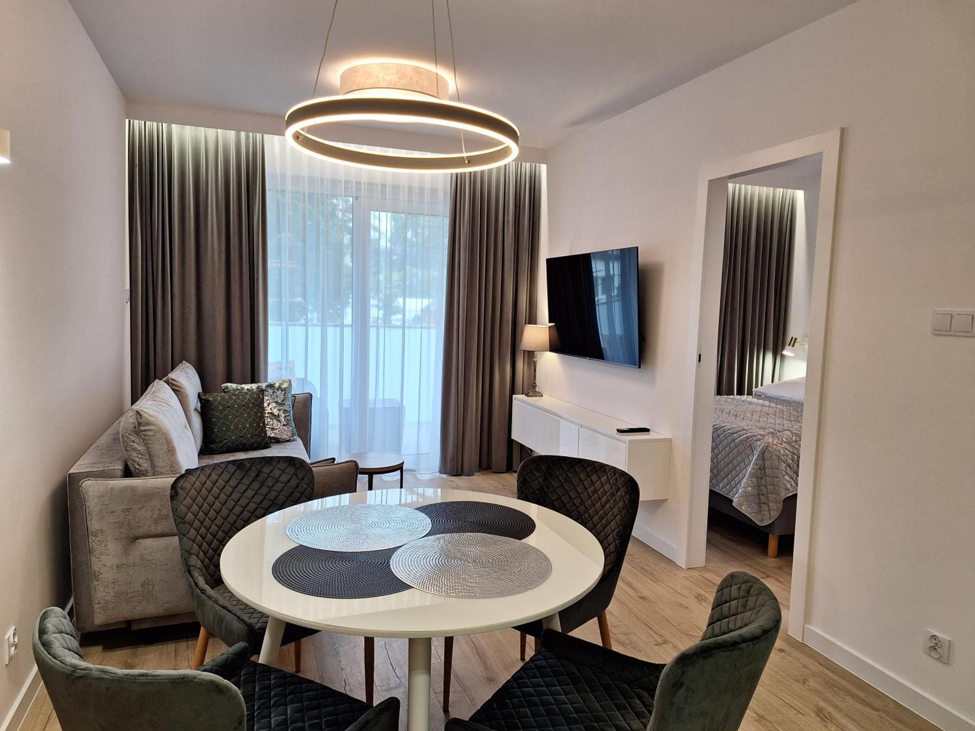 Апартаменты Modern White Kollataja 7A Колобжег Экстерьер фото